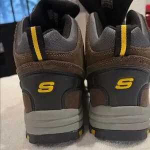 Skechers | Shoes | Skechers Brown Suede Hiking Boots With 